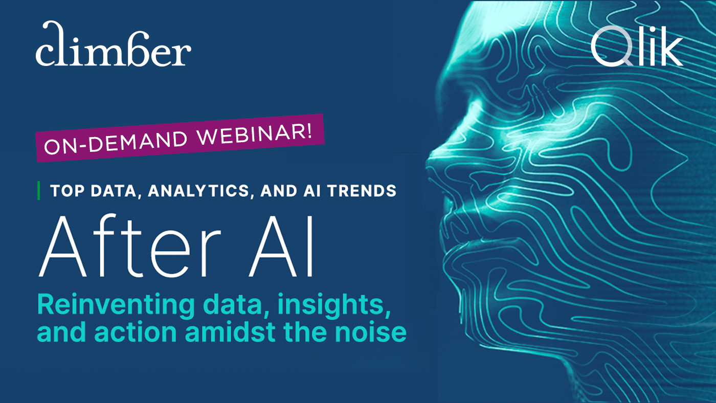 Climber Qlik Trends 2025 Webinar On-demand