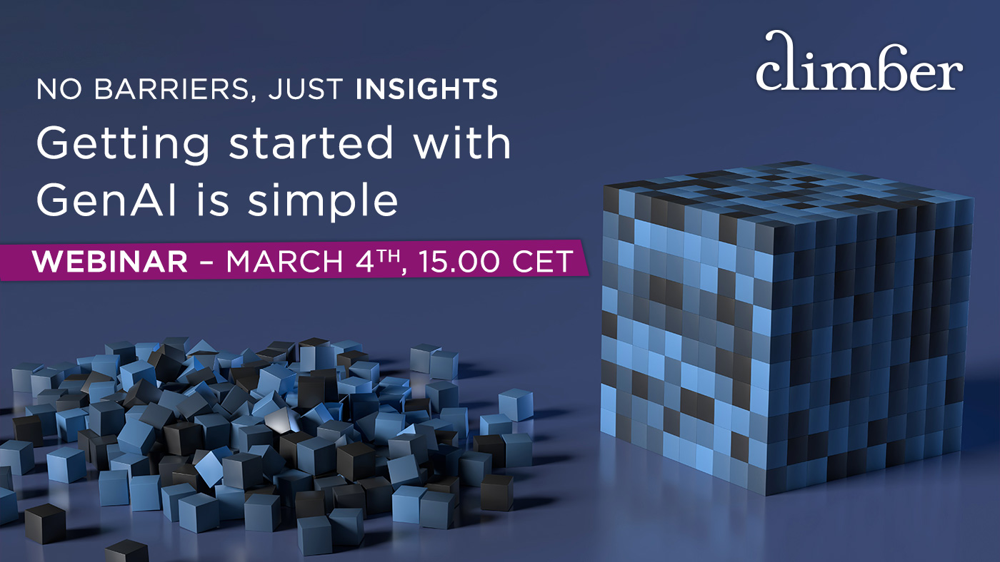 Webinar: No barriers Just insights – Getting started with GenAI is simple